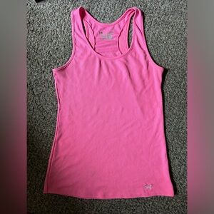 Under Armour heat gear fitted tank top size large